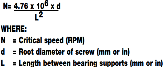 Critical Velocities US Standard Units Calculation Critical Velocities US Standard Units Calculation
